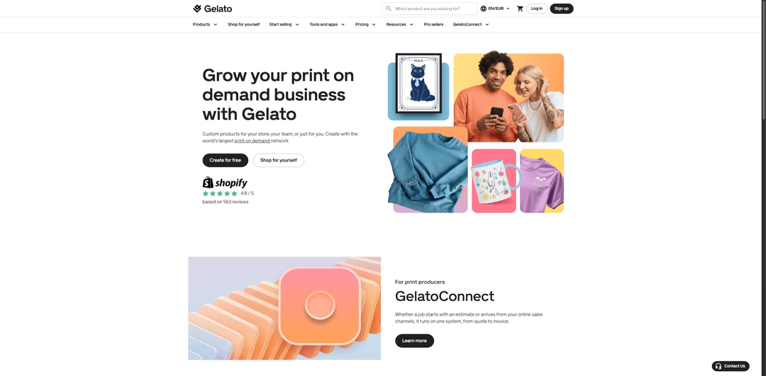 Gelato's home page